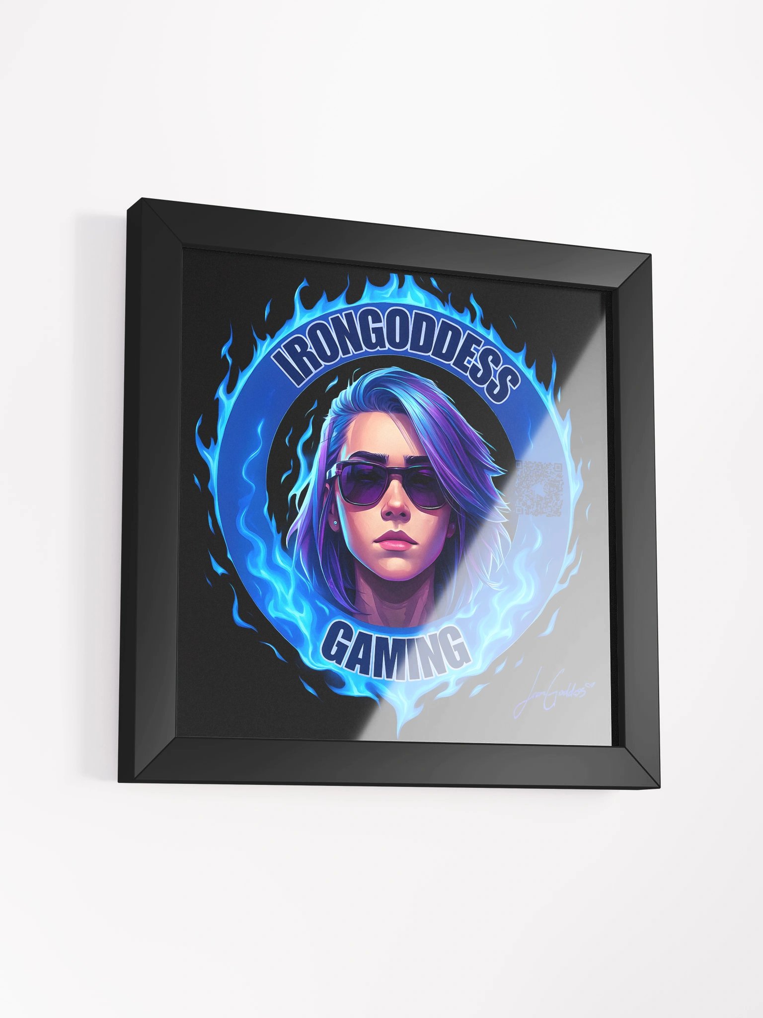 Flame Goddess Framed Poster product image (19)