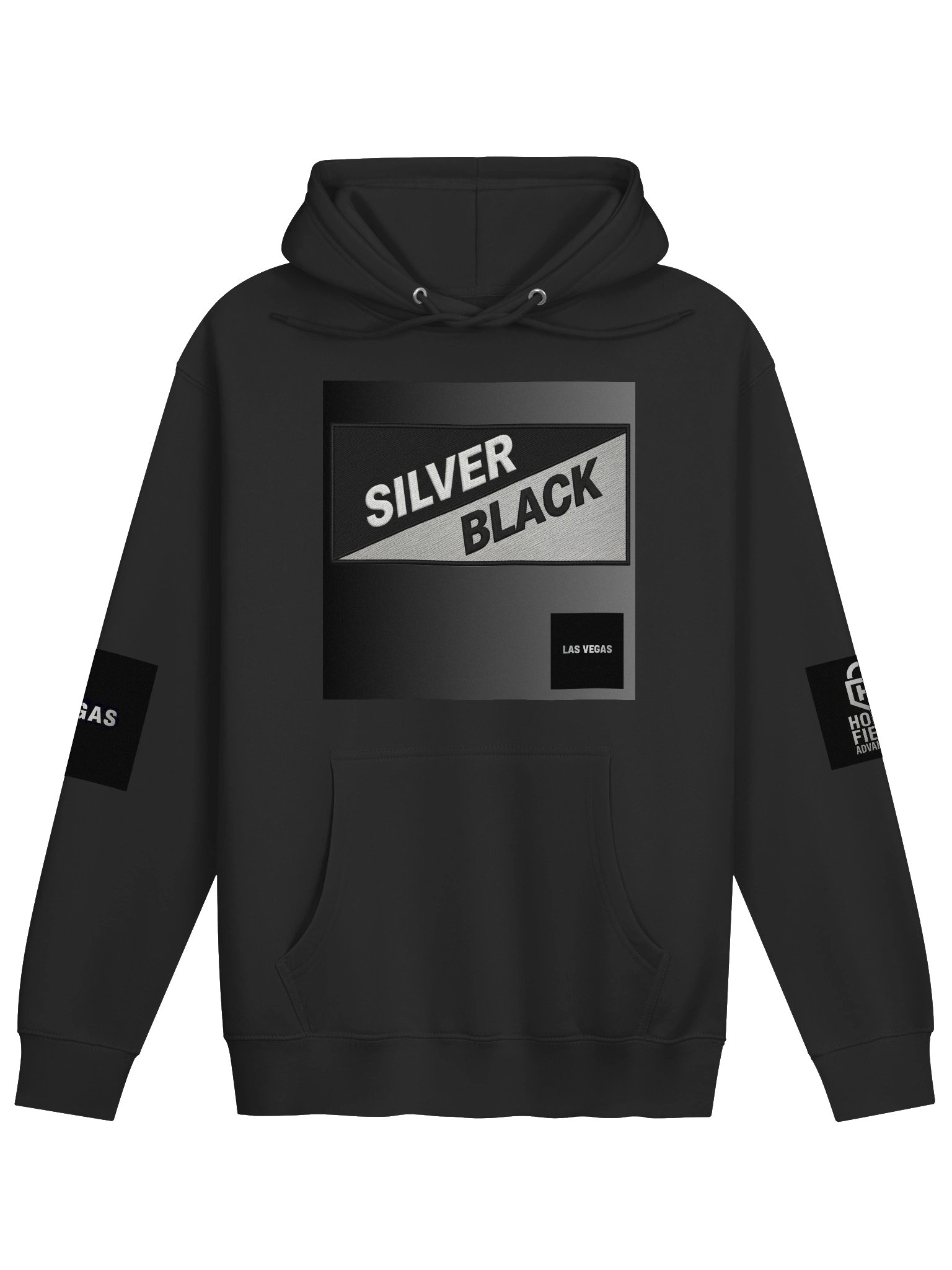 Silver & Black Premium Hoodie | Las Vegas | Football | Home Locker product image (1)