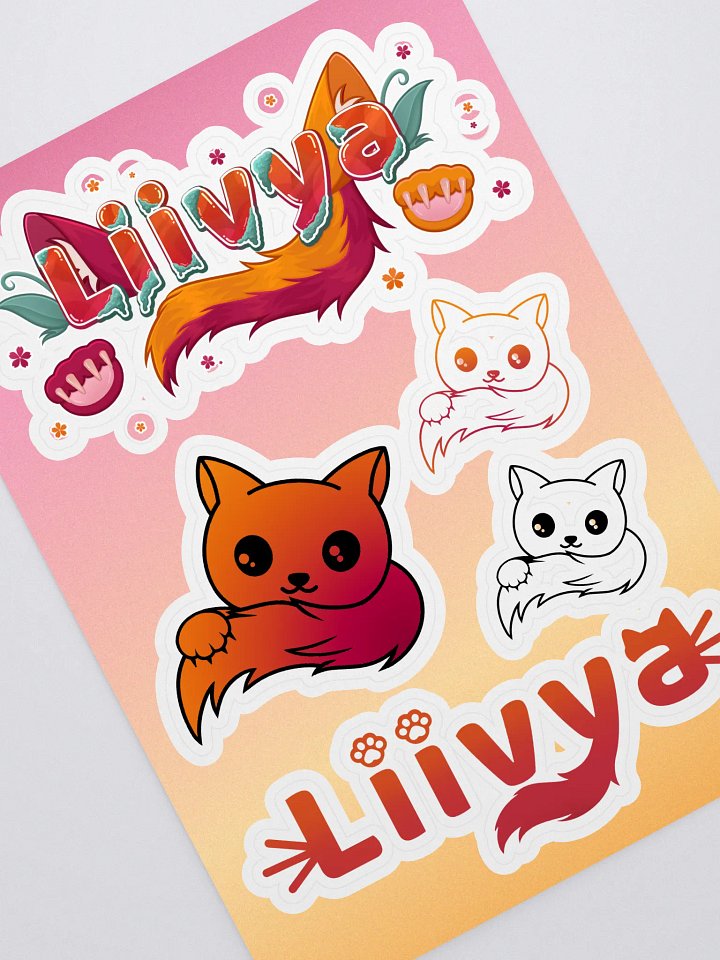 Sticker Set 1: Liivya Logo Stickers product image (1)