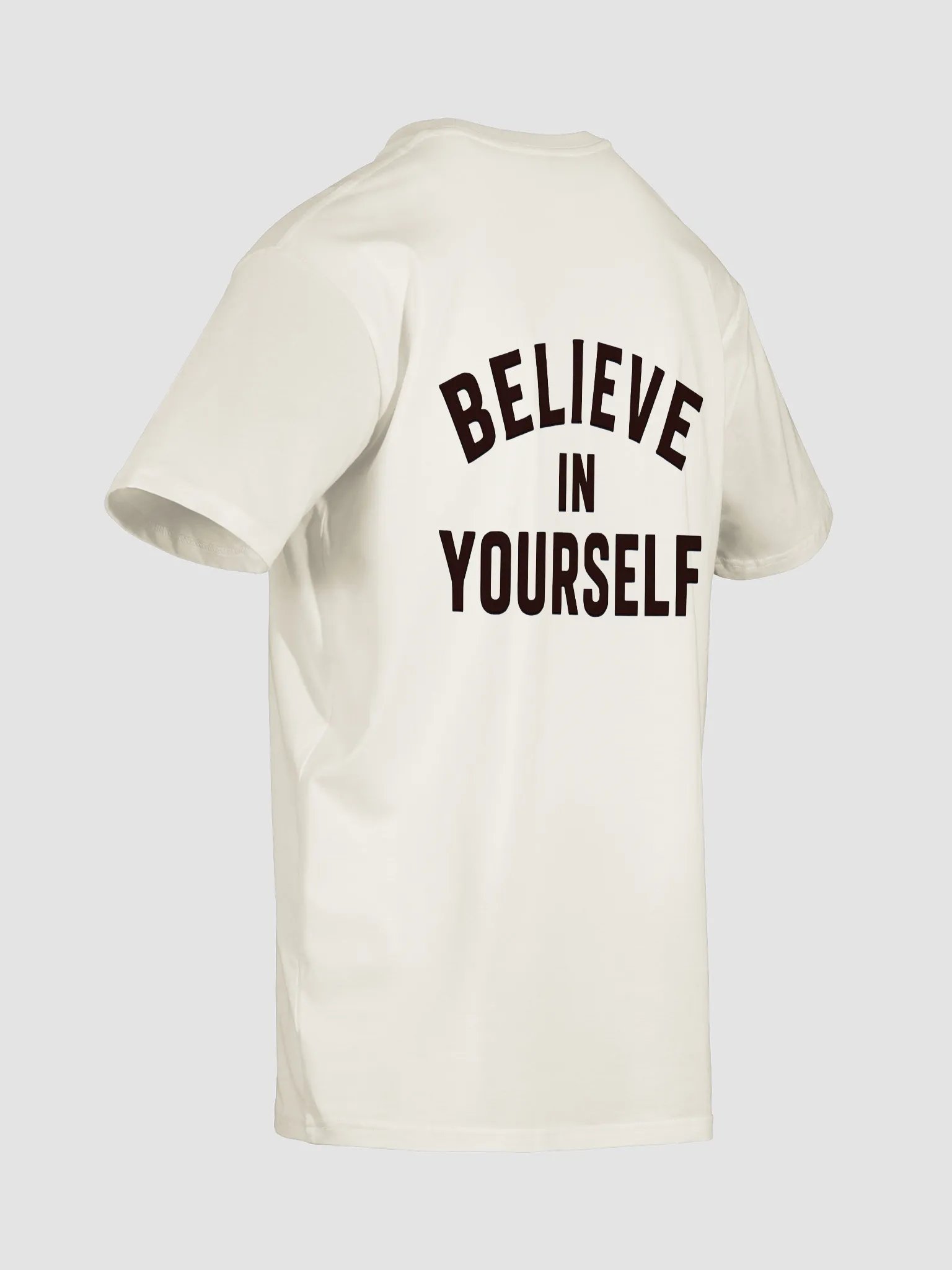 Believe in Yourself Arch Text Premium Tee product image (15)