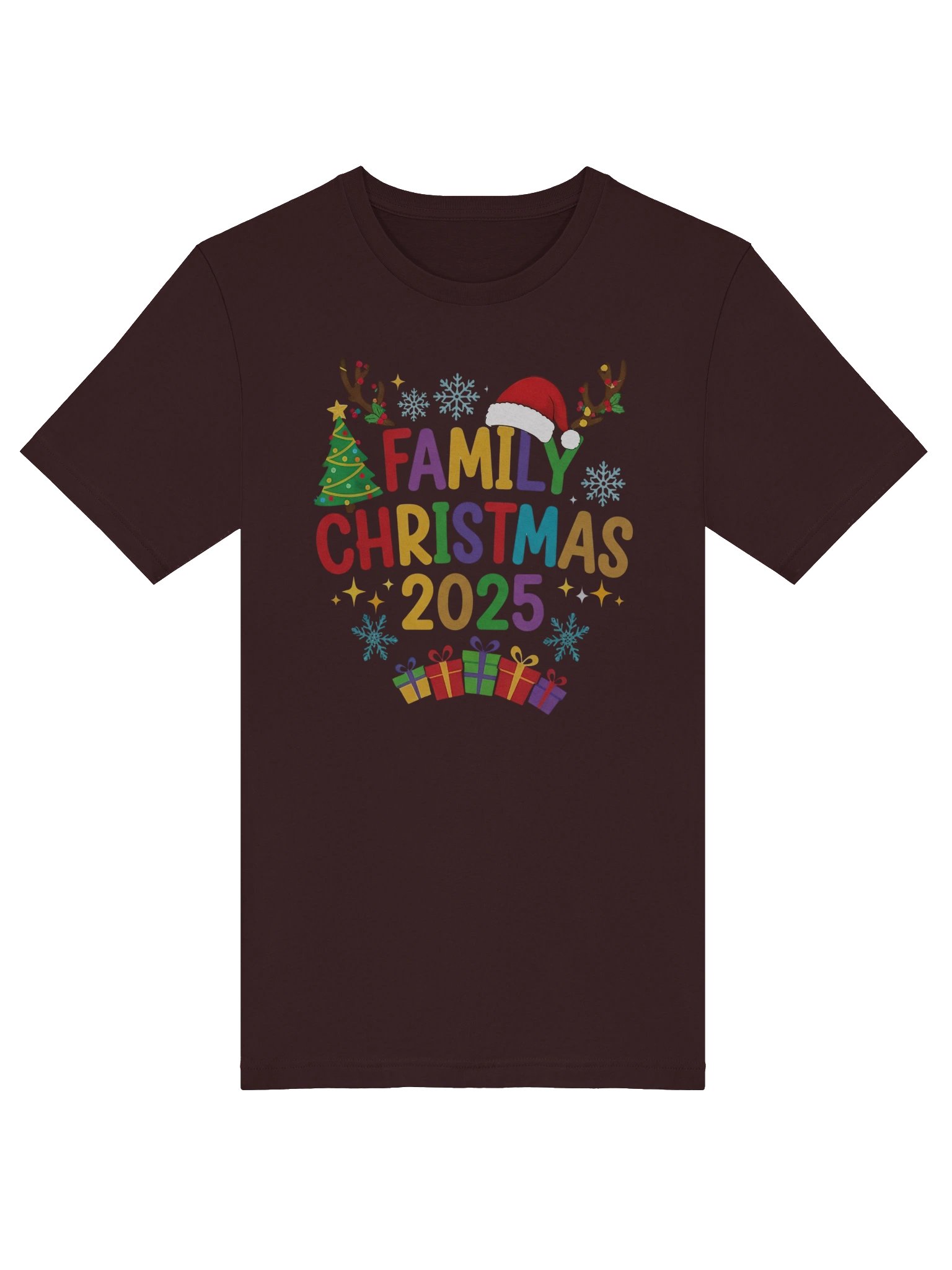 Family Christmas 2025 T-Shirt – Colorful Matching Holiday Tee, Cute Xmas Group Gift product image (13)