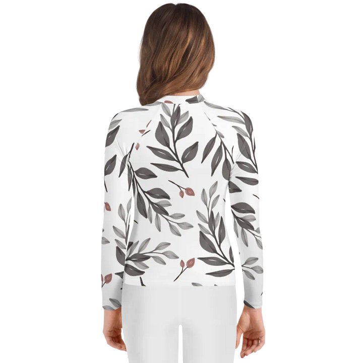 Stylish Teen Protect All-Over Print Rash Guard product image (2)