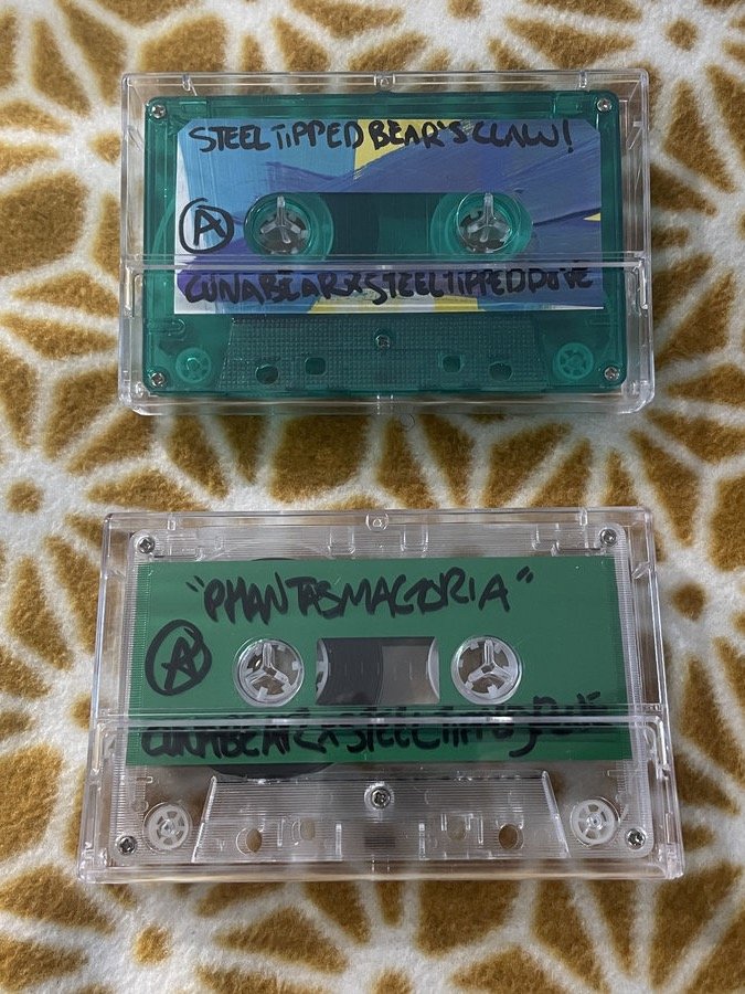 "Steel-Tipped Bear’s Claw! 1 + 2” - 2X Limited Edition Cassette Bundle product image (1)