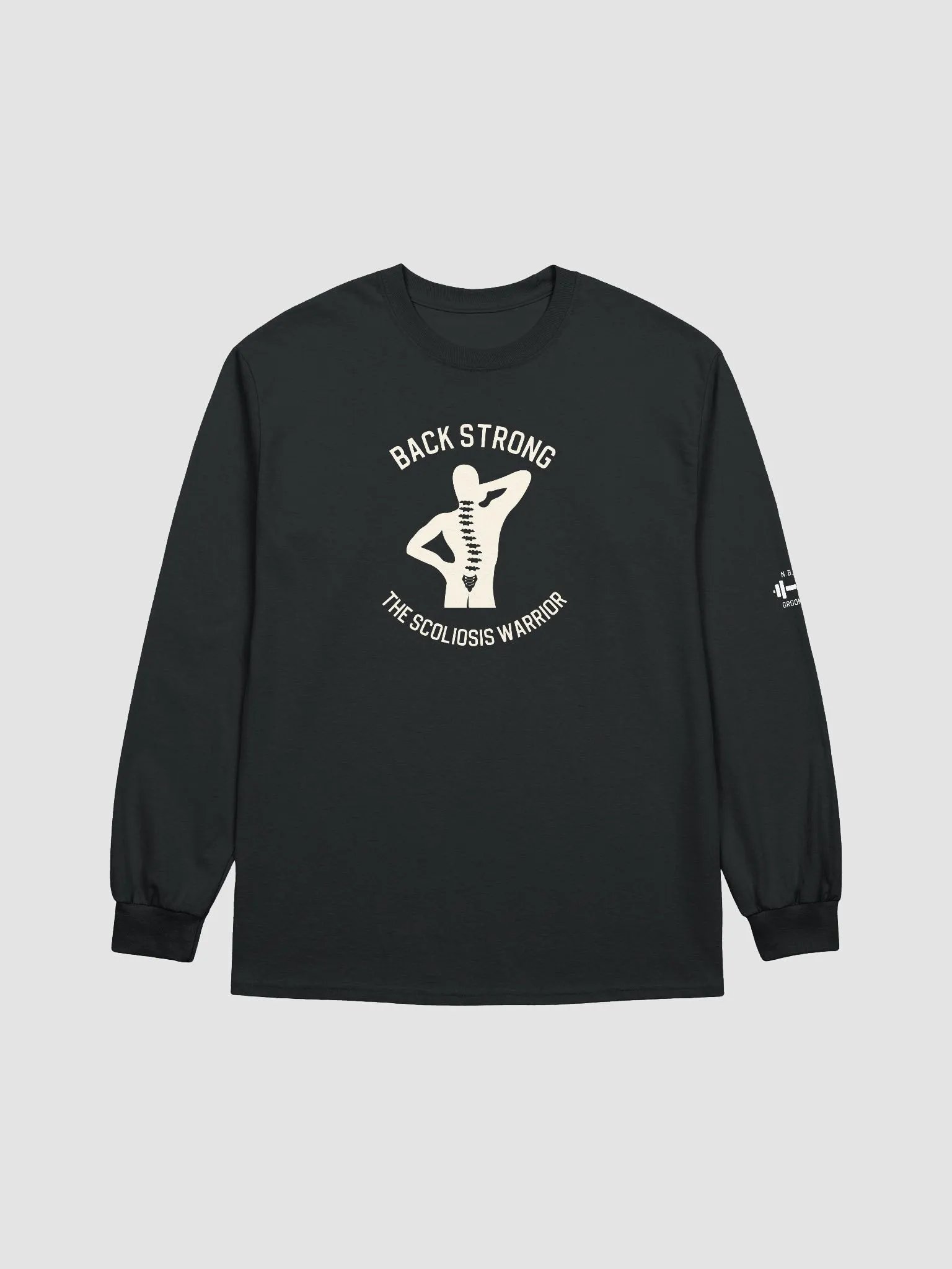I Am a Scoliosis Warrior Long Unisex Sleeve Tee product image (1)