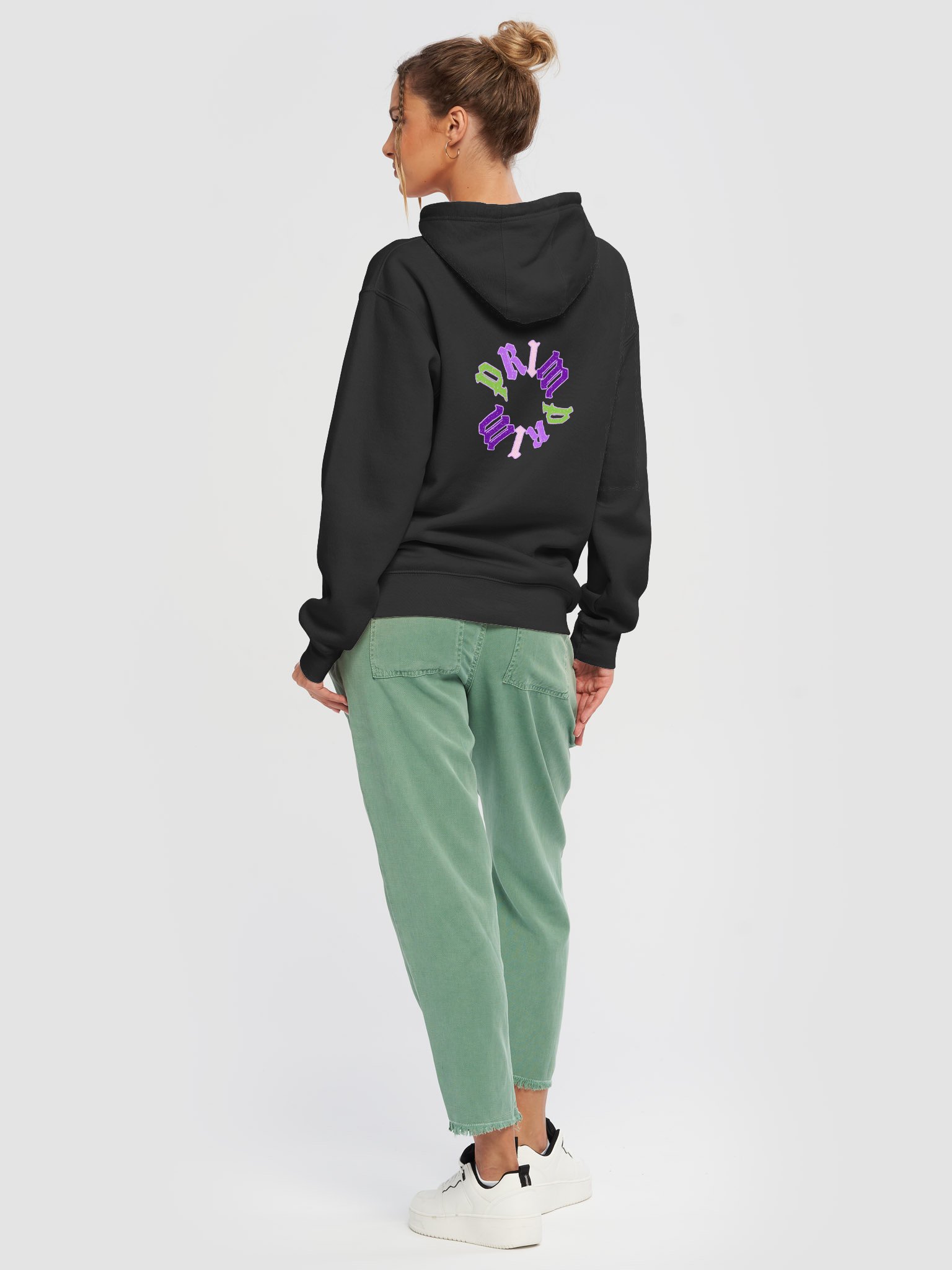 Prim Circle Textual Hoodie product image (6)