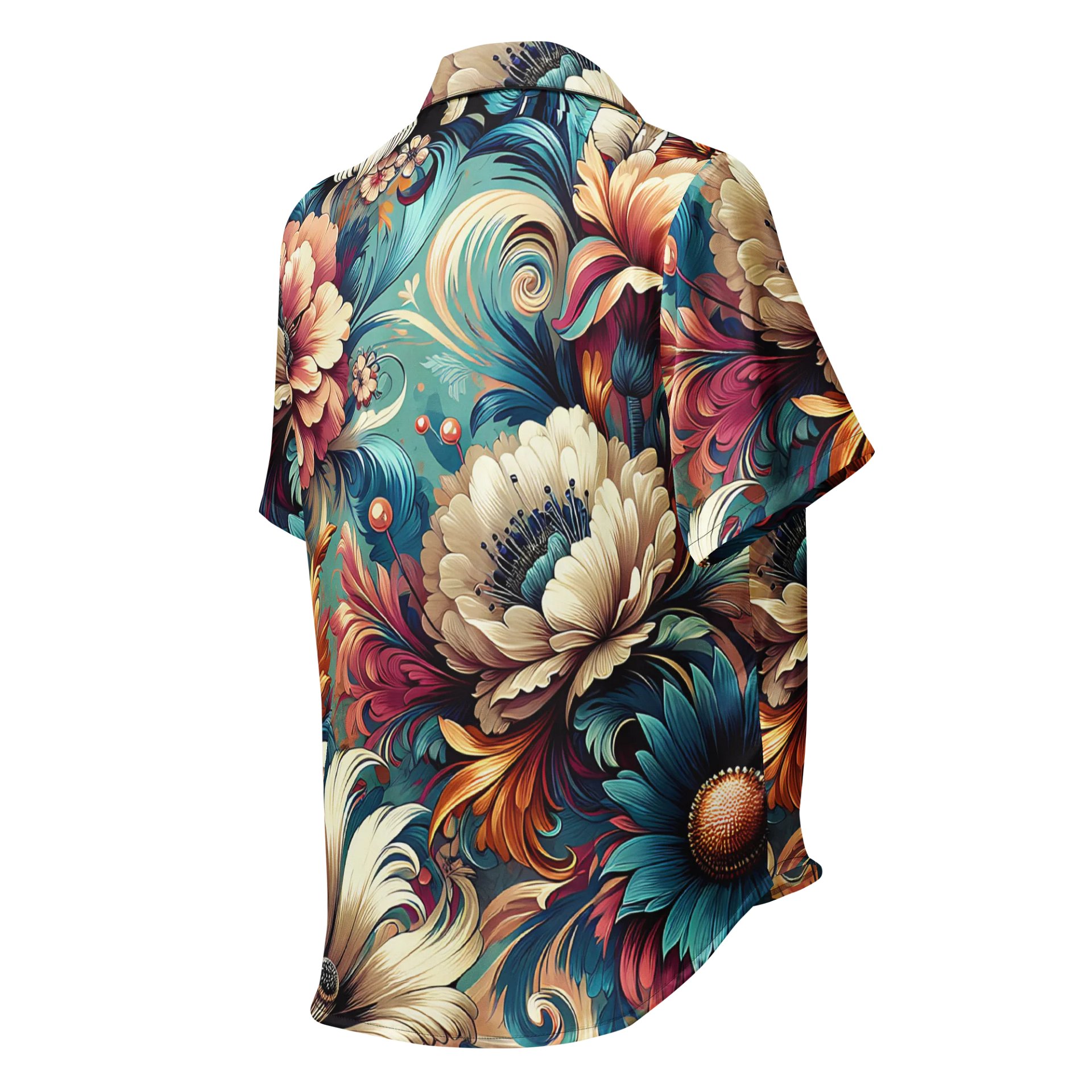 Ornate Floral Dreams Women's Pajama Top product image (2)