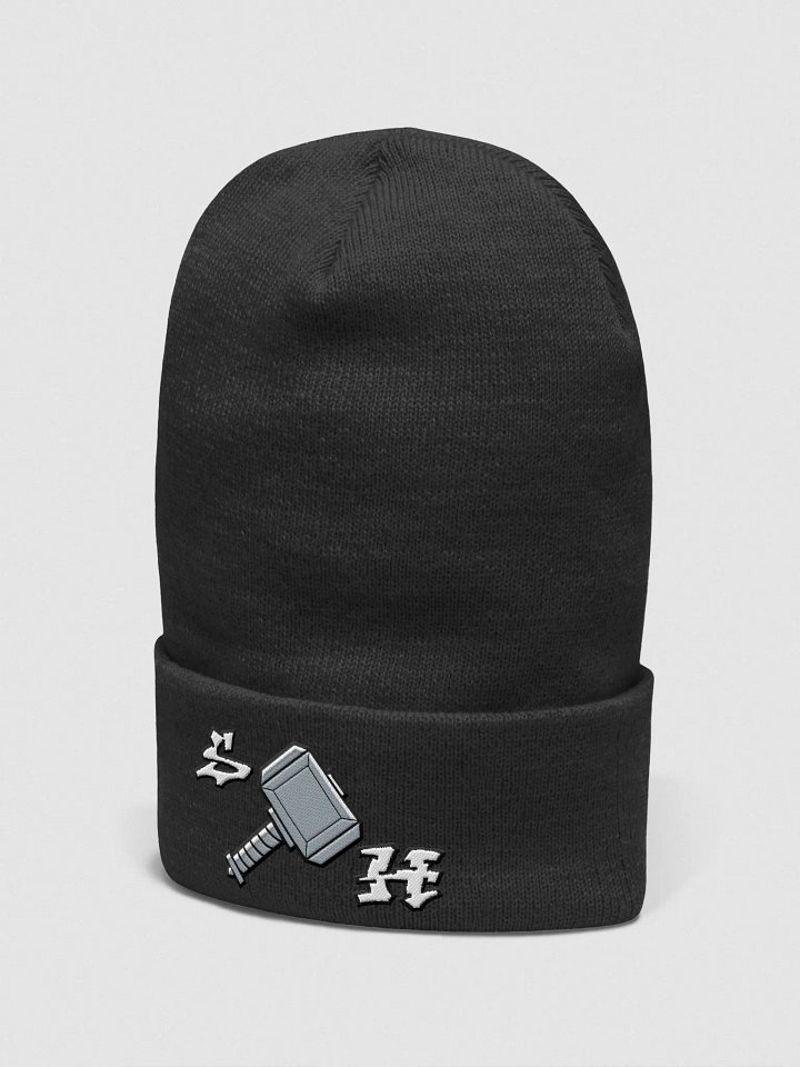 Mighty Hammer Embroidered Beanie product image (2)
