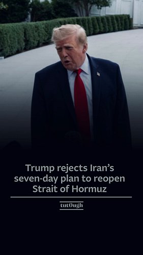 🇺🇸🇮🇷United States President Donald Trump said he has rejected Iran’s seven-day plan to reopen the Strait of Hormuz, arguing t...