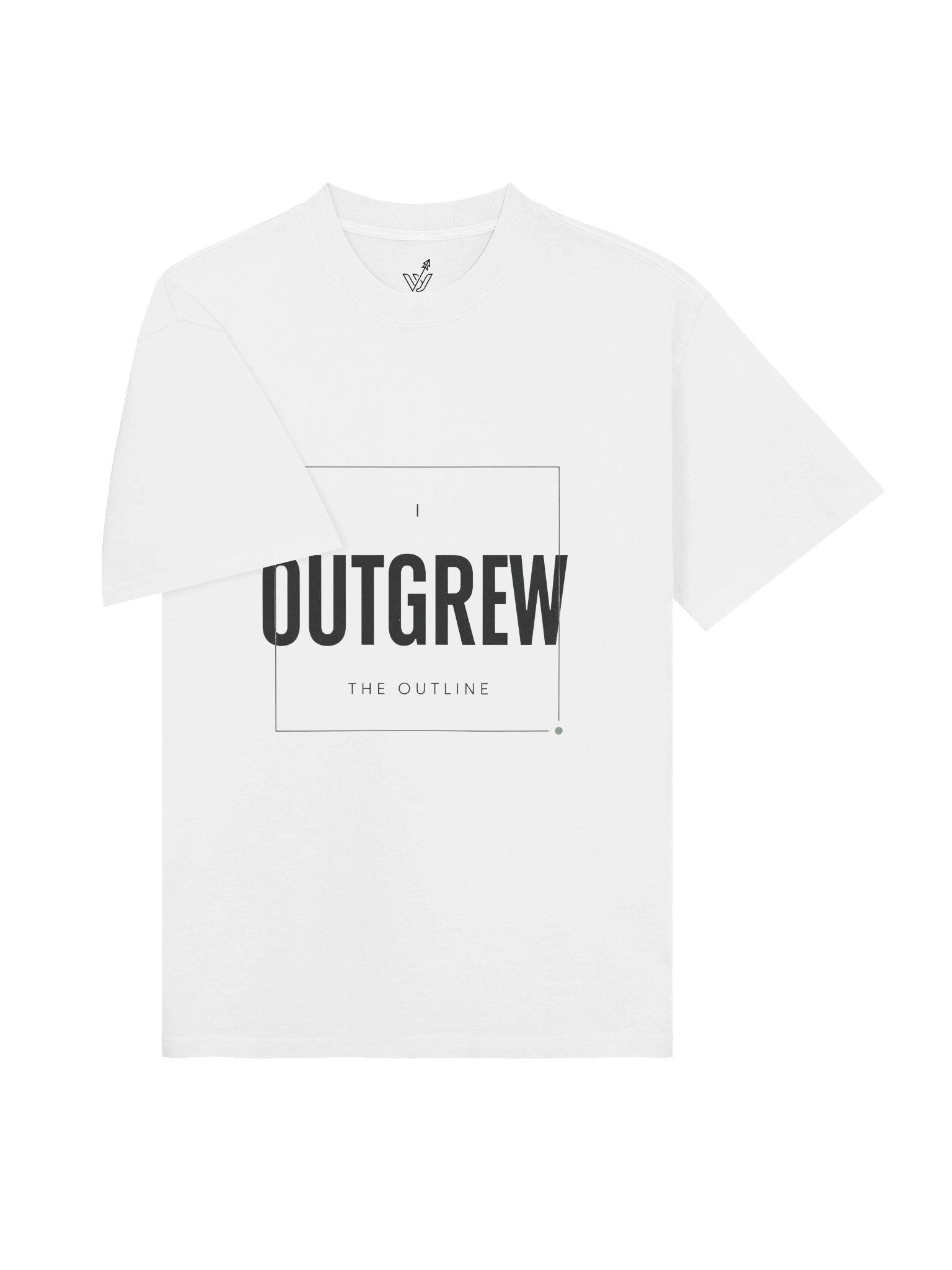 Velyen Outgrew the Outline Unisex Oversized T-Shirt product image (3)