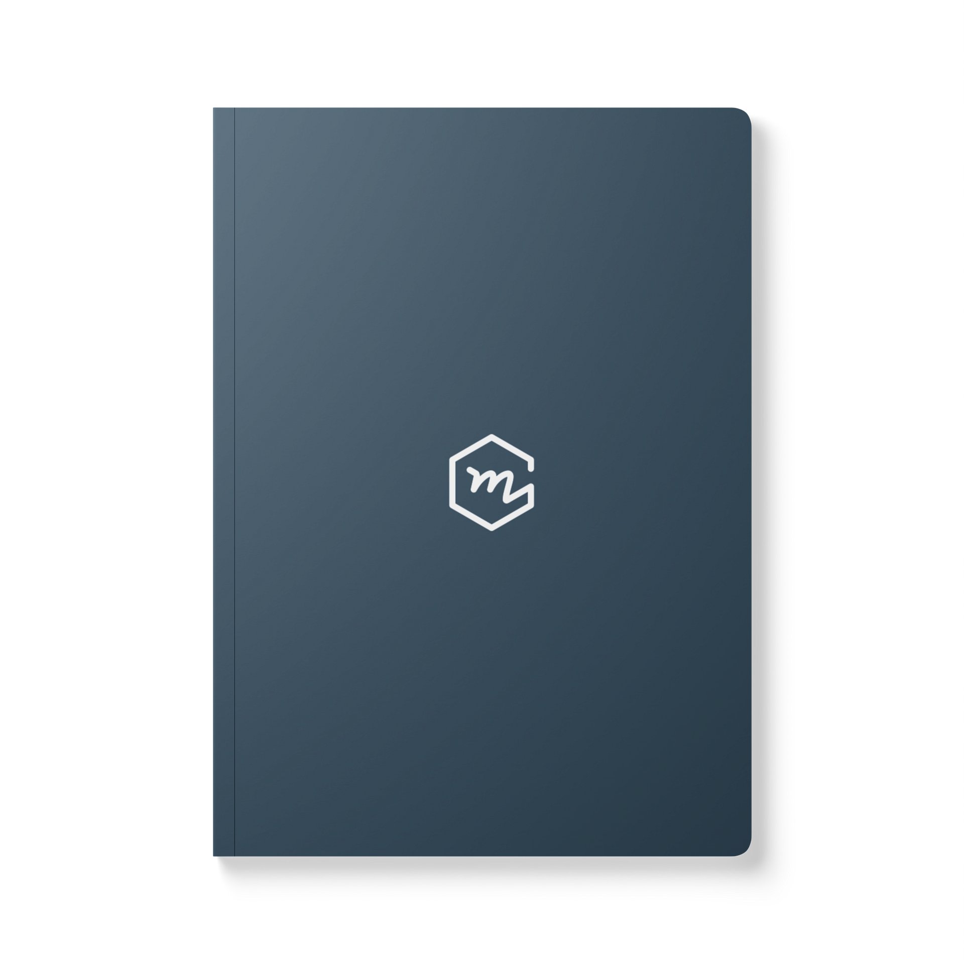 Channel branded softcover notebook product image (1)