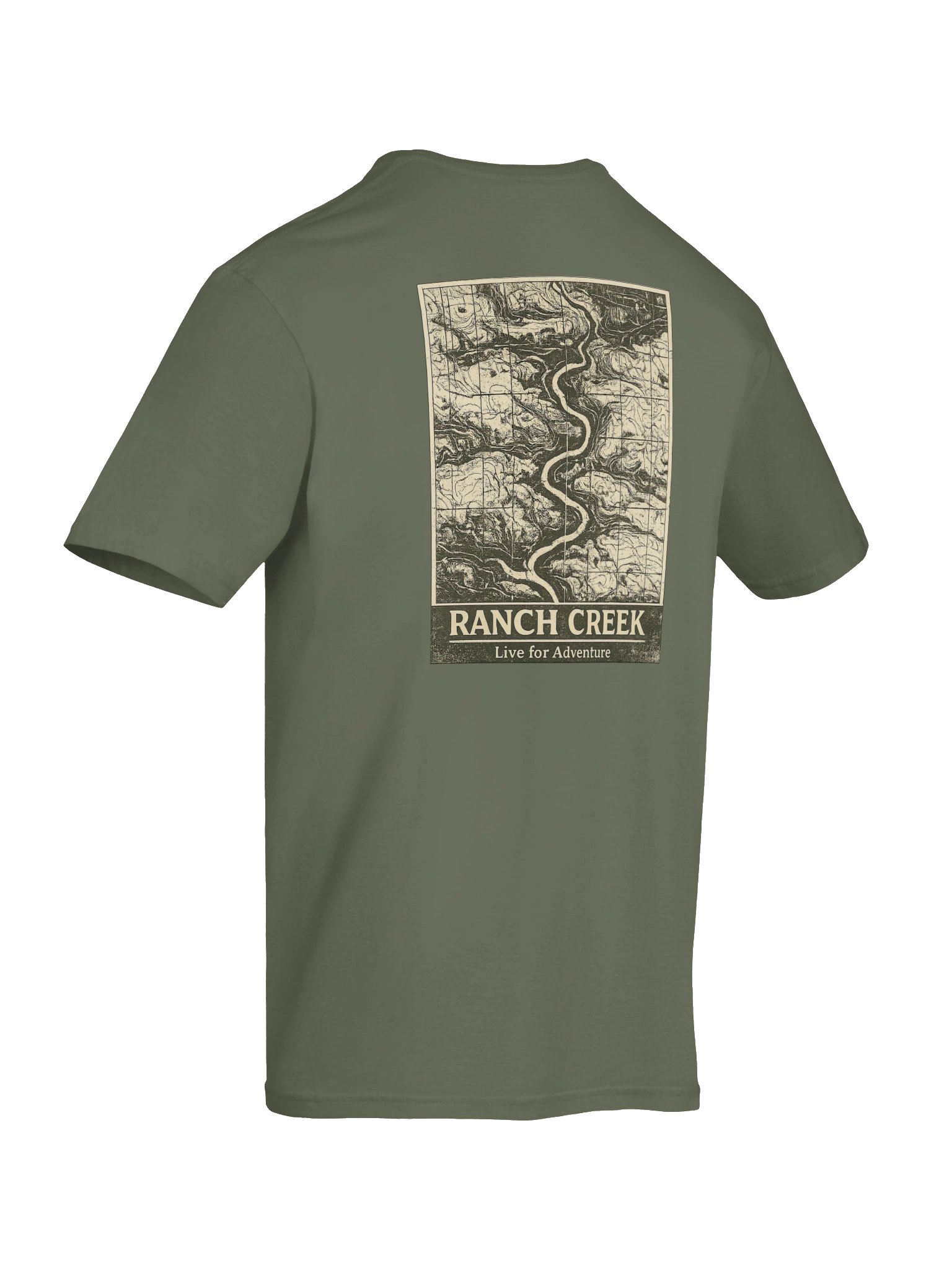 Ranch Creek Map Tee product image (8)