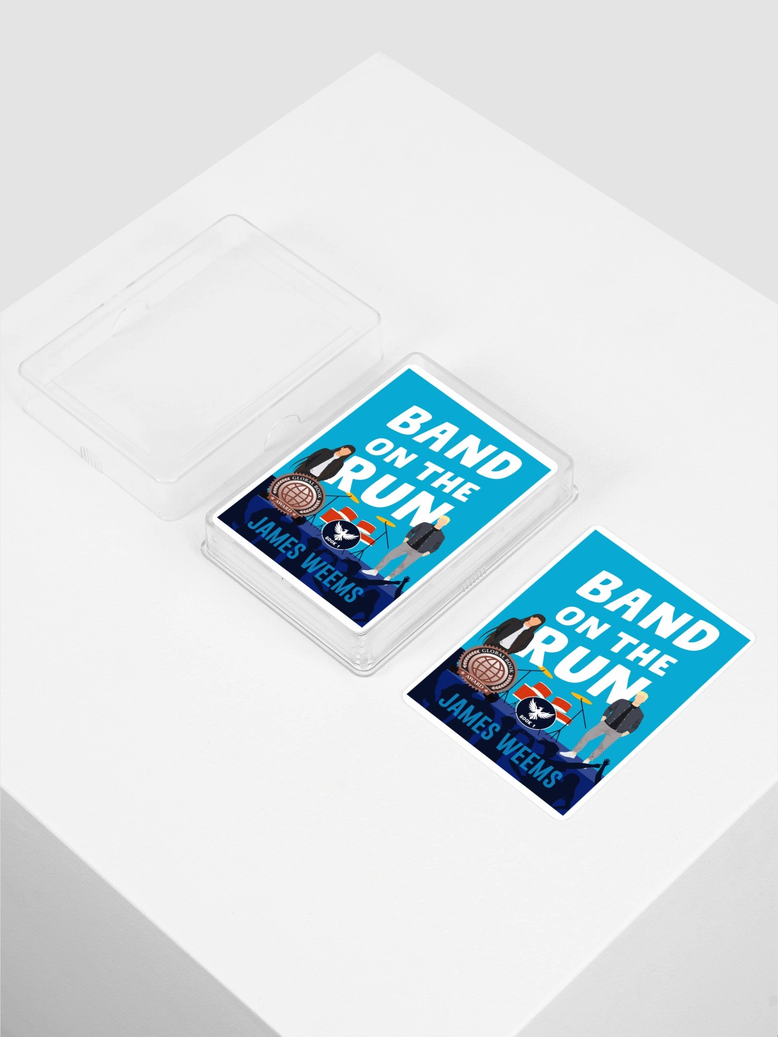 BAND ON THE RUN BRONZE MEDAL Playing Cards product image (2)