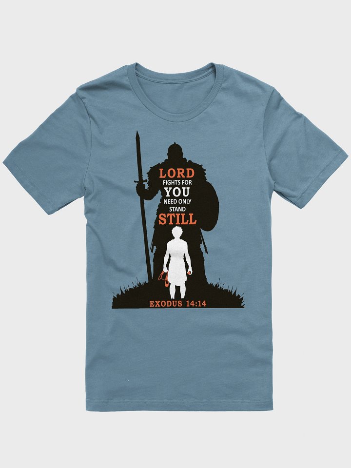 The Lord Fights - Bella+Canvas 3001 product image (1)