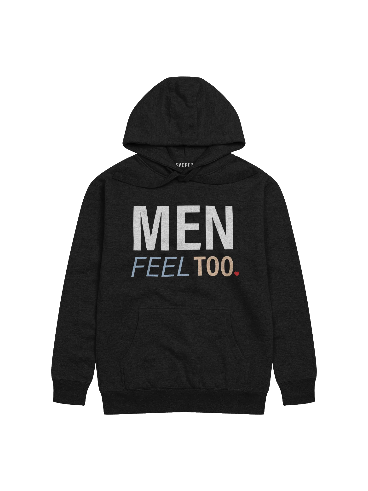 Men Feel Too Hoodie (Dark) product image (2)
