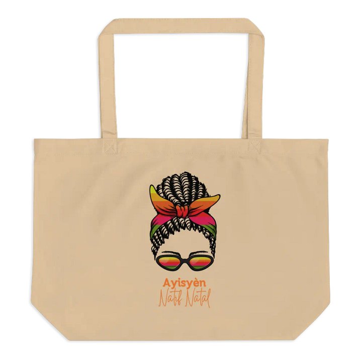 Ayisyèn Natif Natal Organic Tote product image (1)