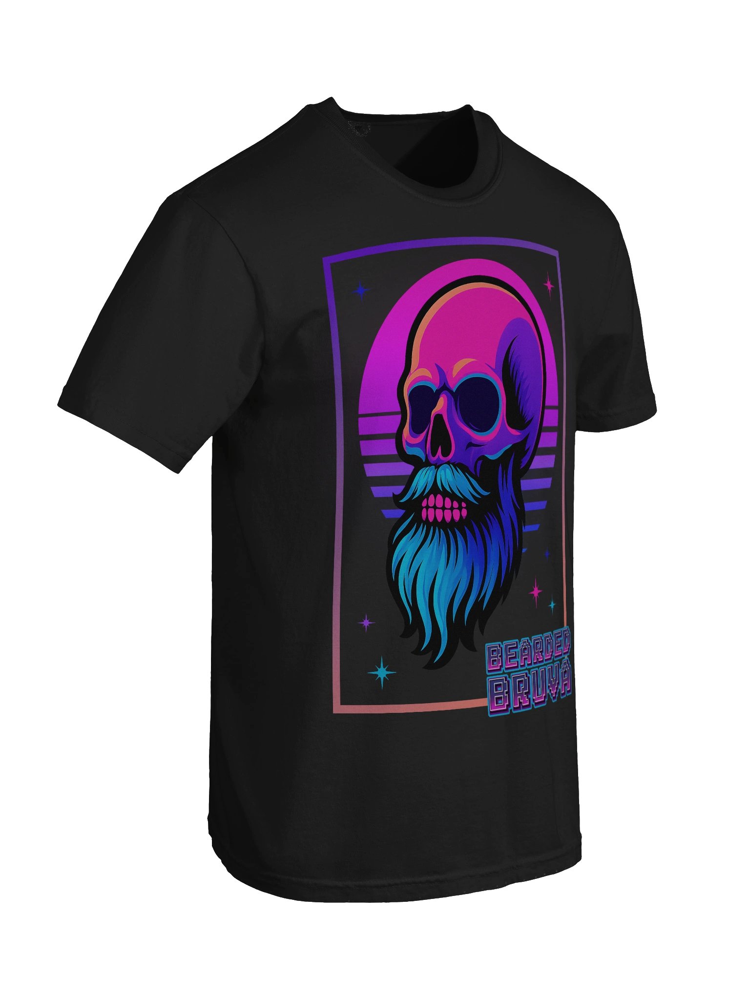 Pixelated Gradient Tee - BEARDEDBRUVA Edition product image (101)