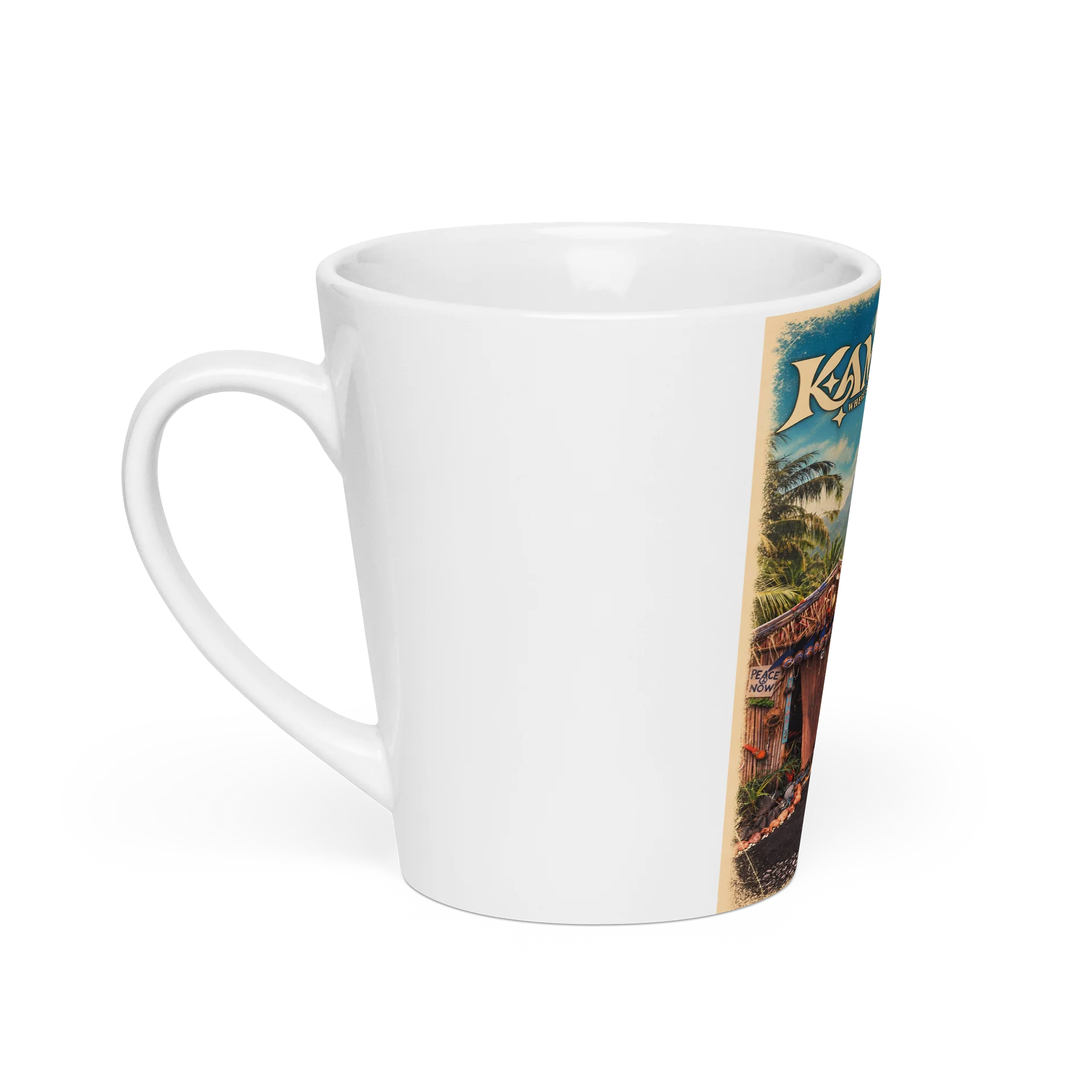 Dream Shack — White Latte Mug product image (1)