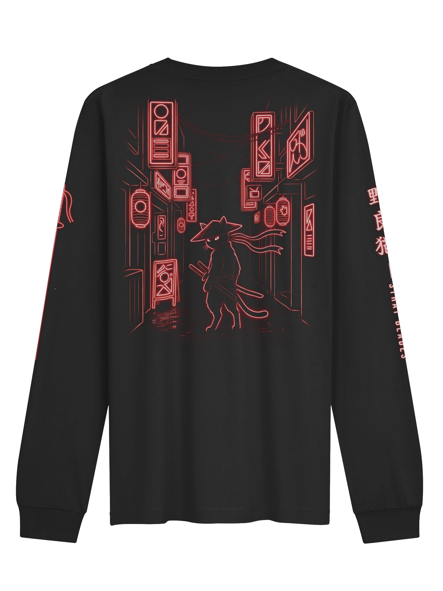 RED NEON Long Sleeve product image (1)