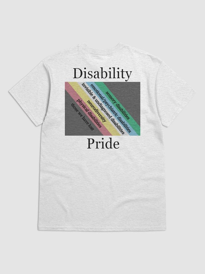 Disability Pride Flag Tee product image (2)