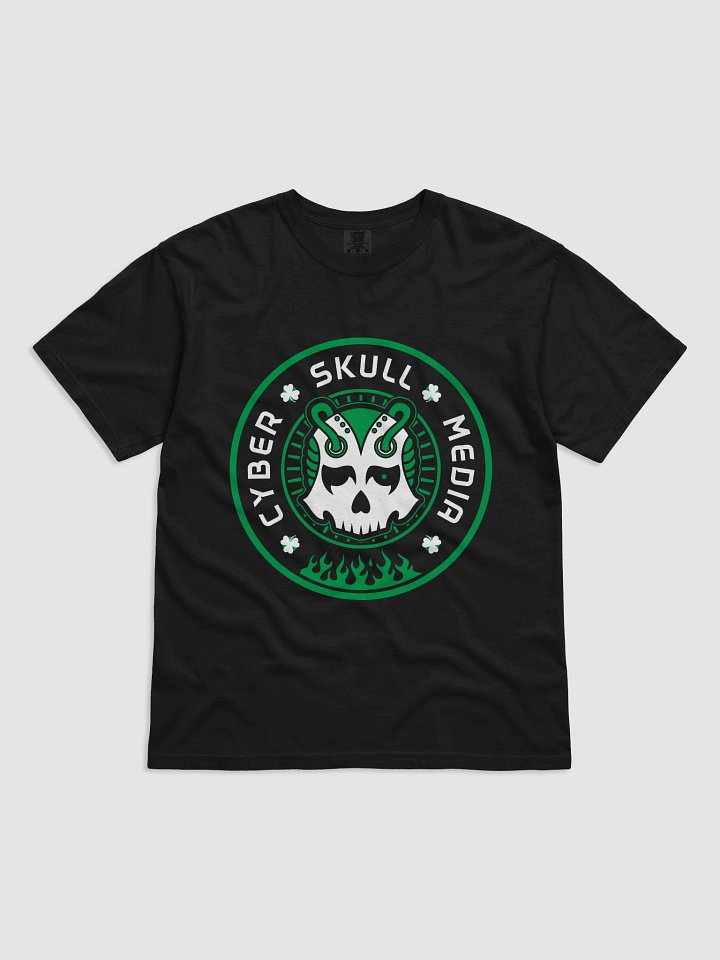 Cyber Skull Media St. Patty's 2026 Logo Tee (Premium) product image (1)