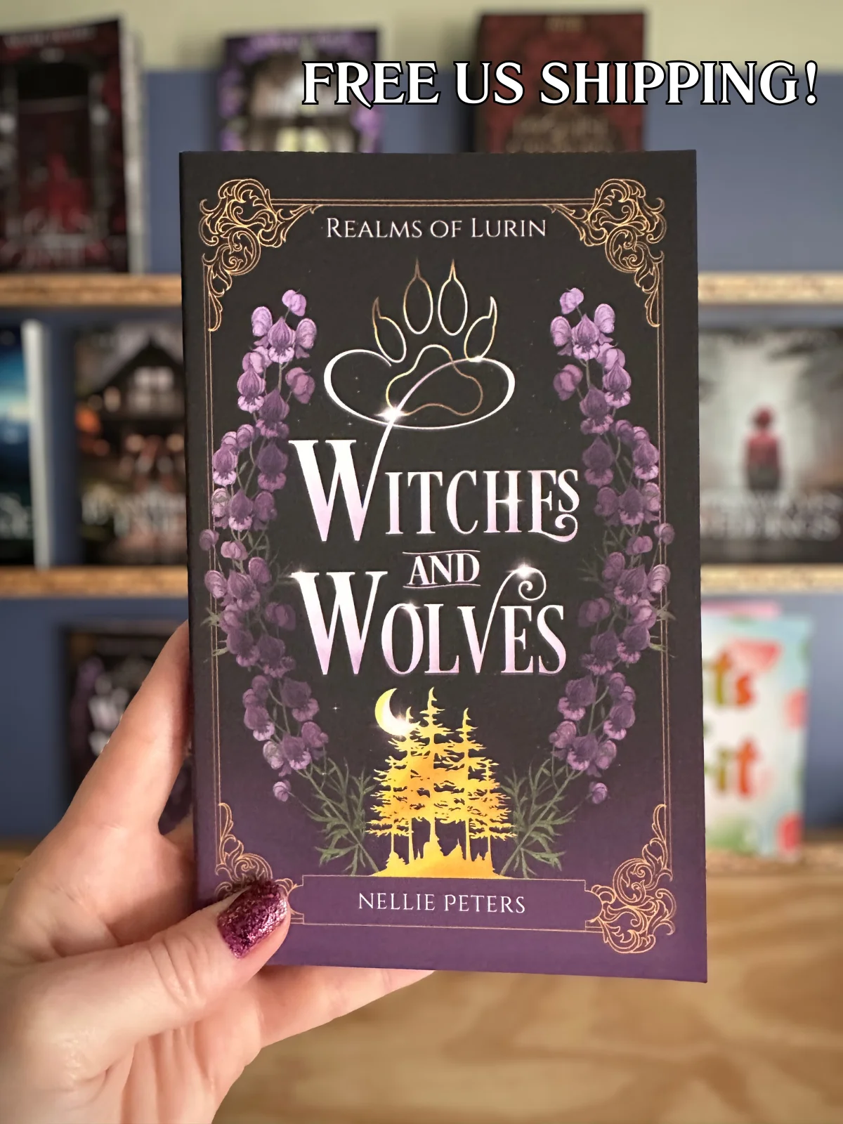Witches and Wolves signed deluxe paperback product image (1)