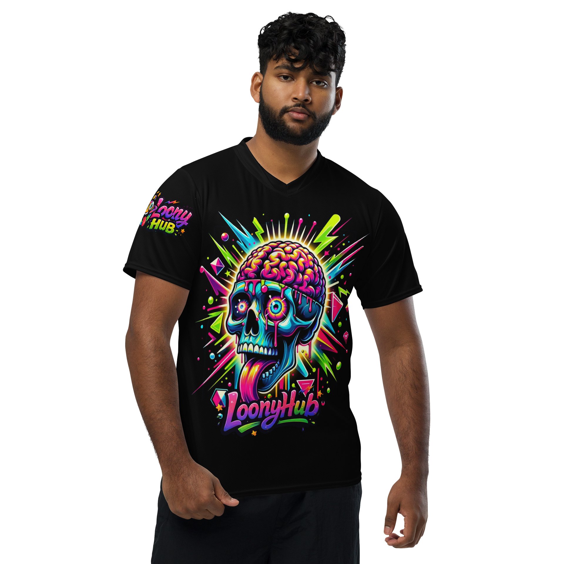 LIMITED EDITION - CNX Core All-over print Unisex Tee — LoonyHub 002 product image (3)
