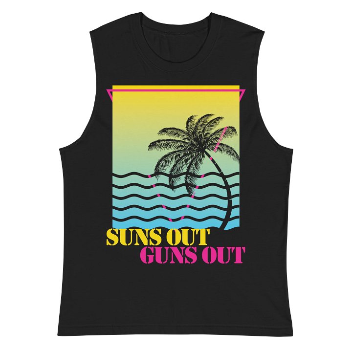 Suns Out Guns Out Men's Muscle Tank product image (2)