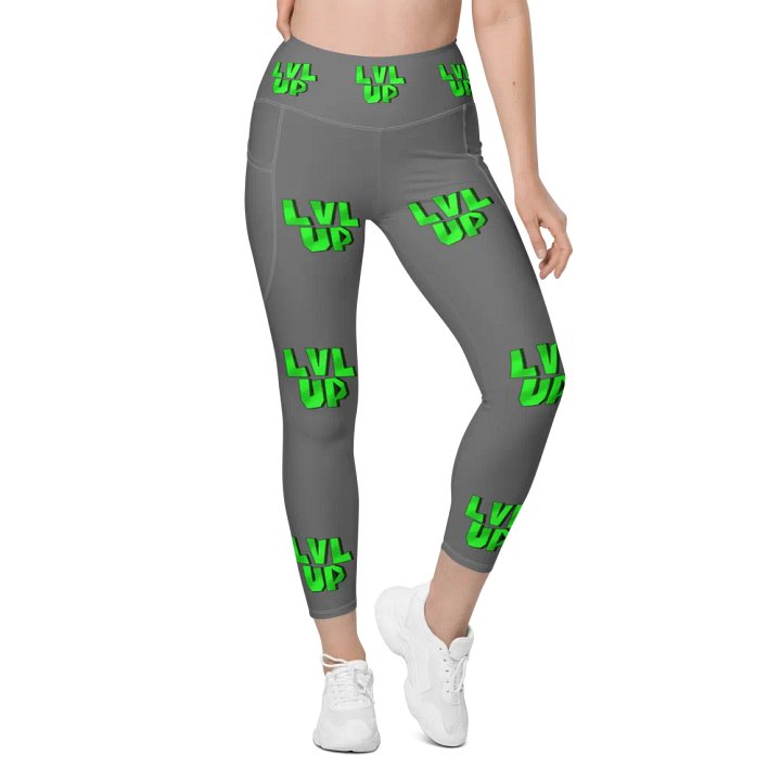 LVL UP Grey Yoga Pants product image (2)