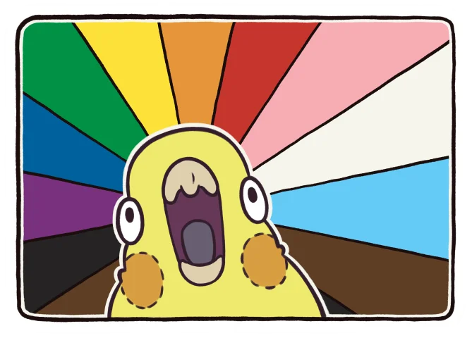sticker : pride scream product image (1)