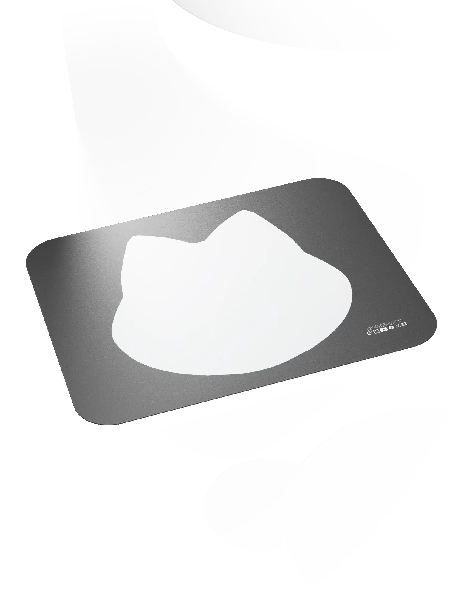 White Logo Mouse Pad product image (4)