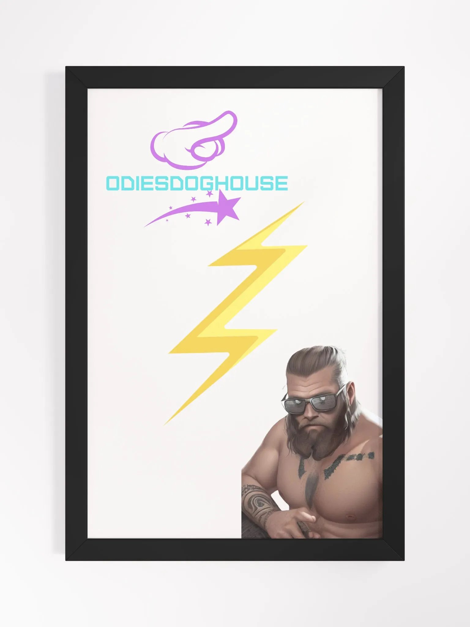 Knights of the Doghouse Collab Wall Portrait product image (1)