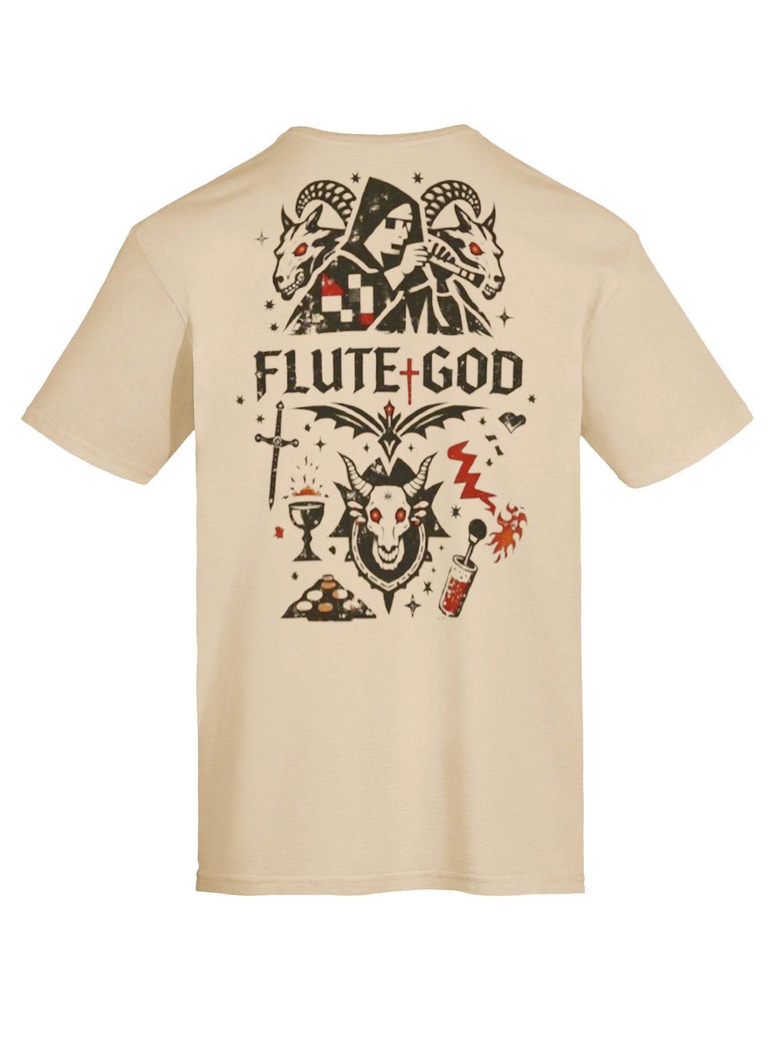 Tee-shirt Flute God PREMIUM product image (7)