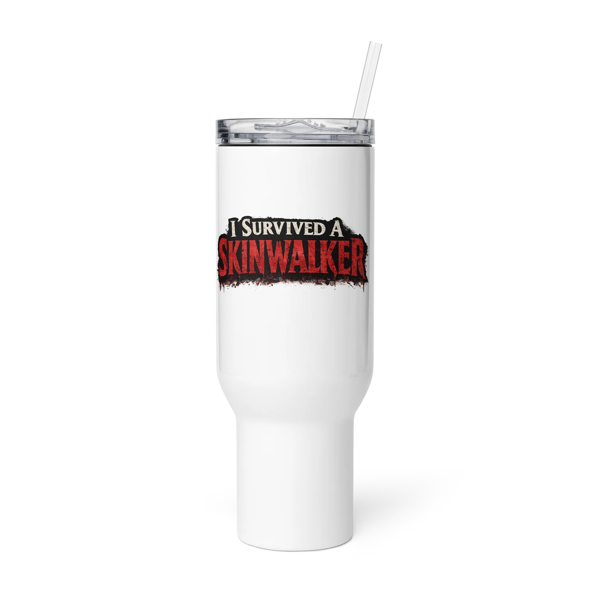 I Survived a Skinwalker | Insulated Horror Tumbler (25 oz & 40 oz) product image (1)