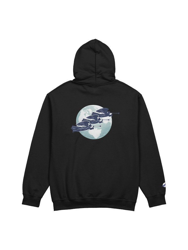 3 Angels Retro Embroidered Hoodie product image (10)