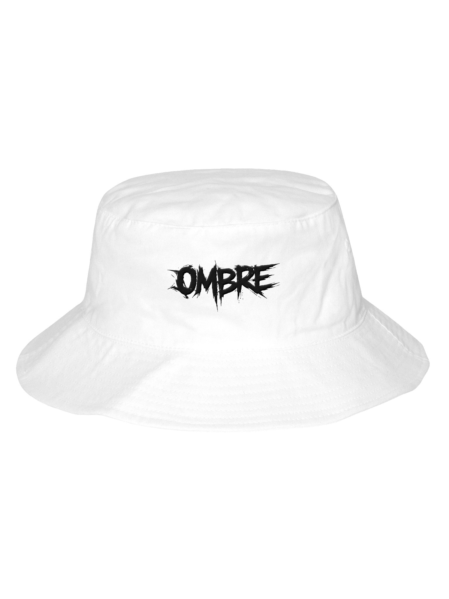OMBRE – Signature Bucket Hat White product image (1)