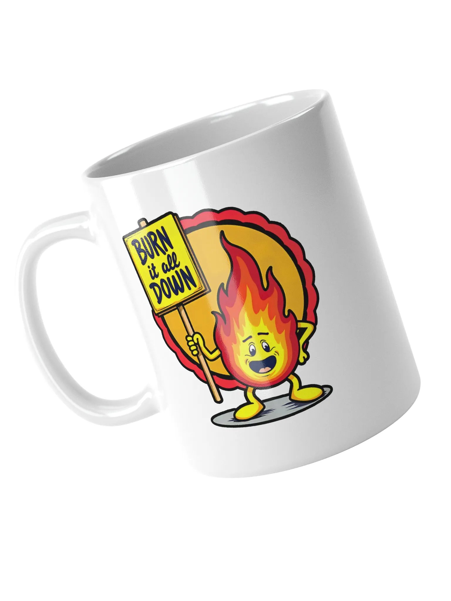 Burn It All Down Mug product image (1)