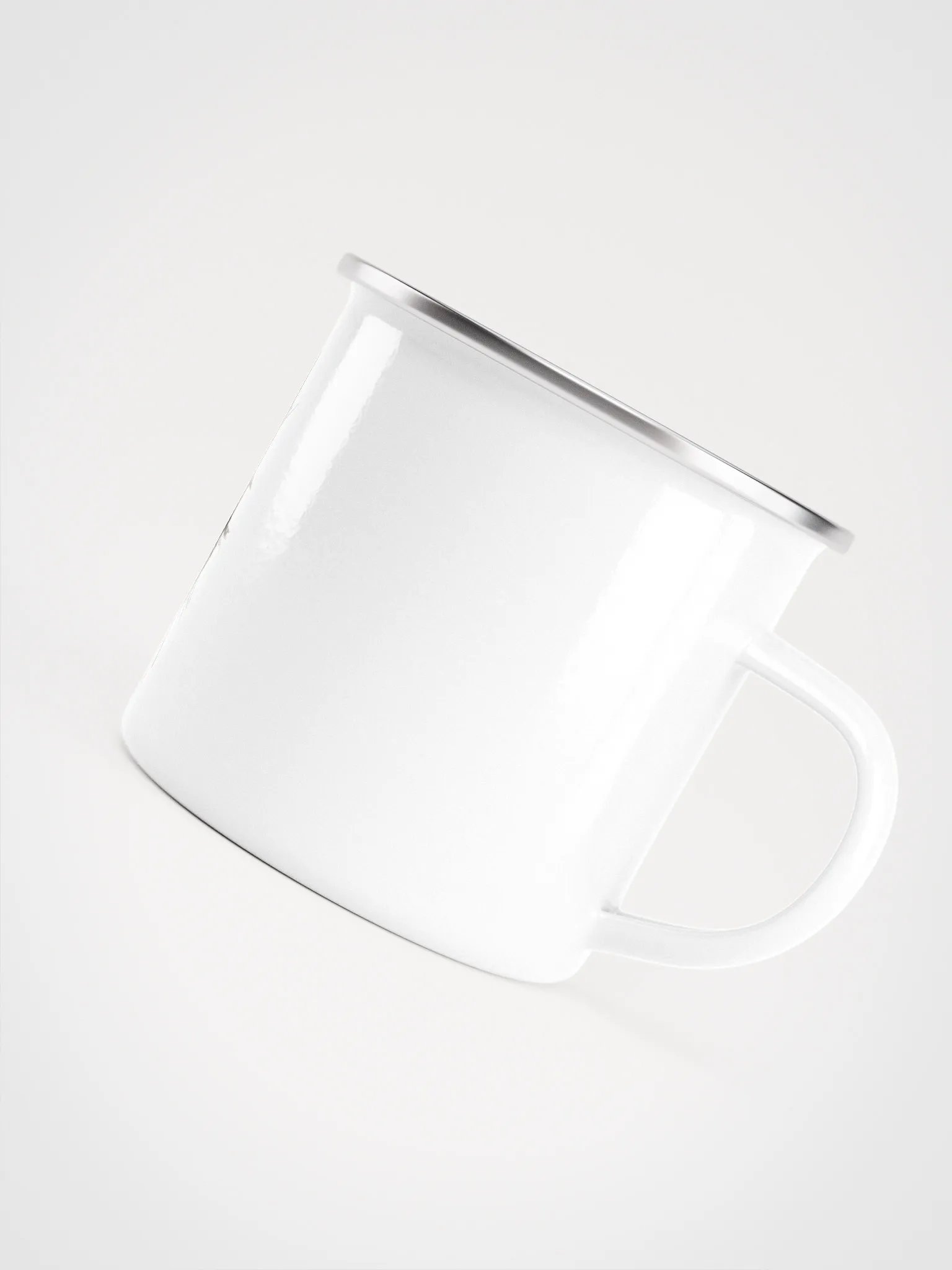 Whiskered Wanderlust Enamel Mug product image (5)