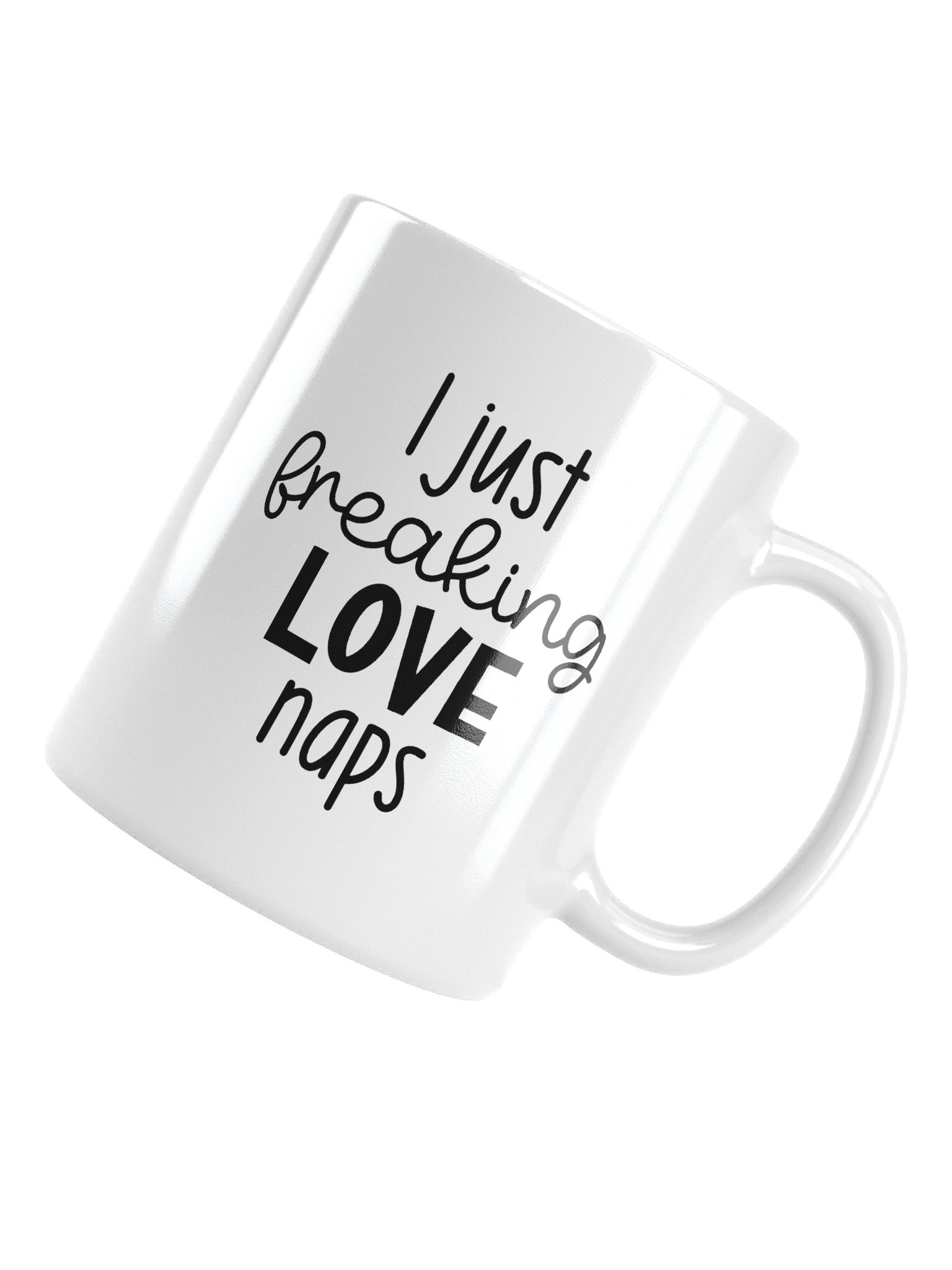 Freaking Love Naps White Glossy Mug product image (14)