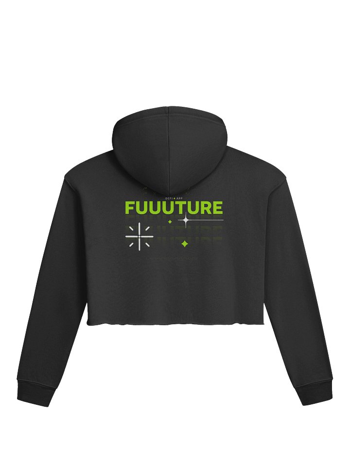 Cropped Hoodie - Fuuuture Glitch product image (2)