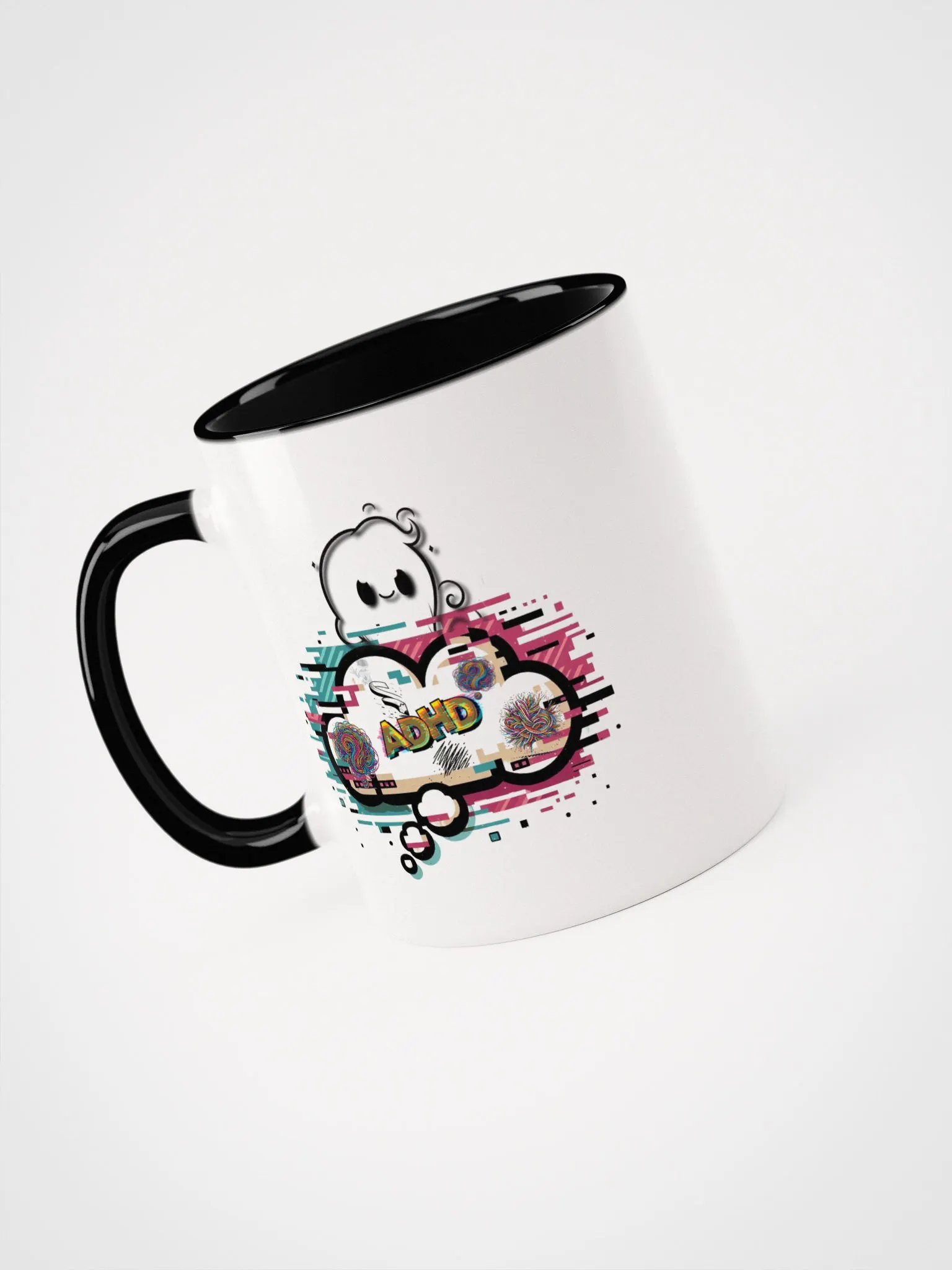 ADHD Ceramic Mug with Color Inside product image (3)