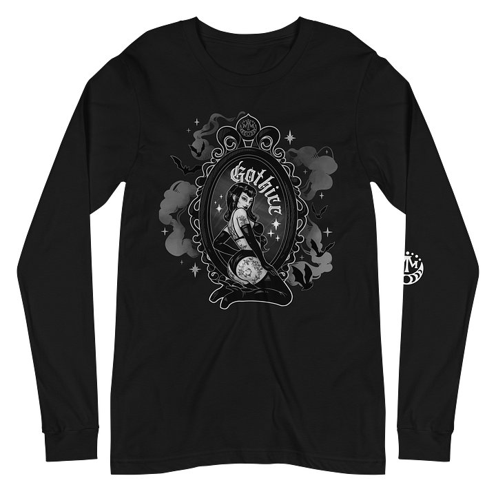 𝖌𝖔𝖙𝖍𝖎𝖈𝖈 long sleeve tee product image (1)