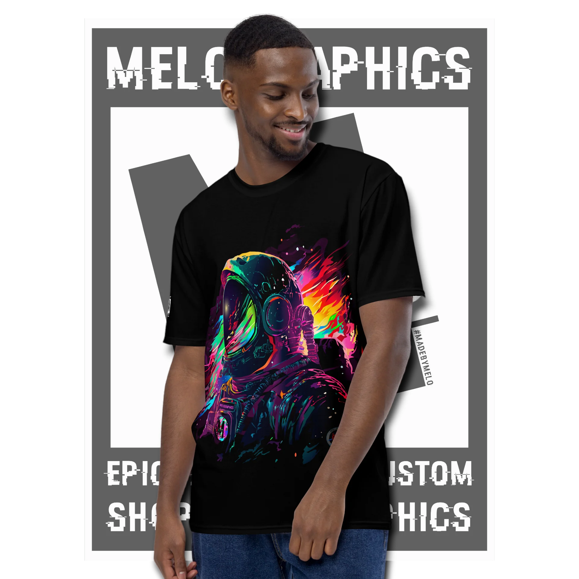 Creative Voyager: MELOGRAPHICS - Ultimate T-Shirt | #MadeByMELO product image (8)