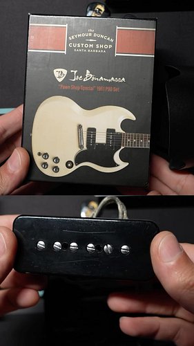 Joe Bonamassa found a 1961 SG Special in a pawn shop back in 2010, and the P90s in that guitar ended up becoming something pr...