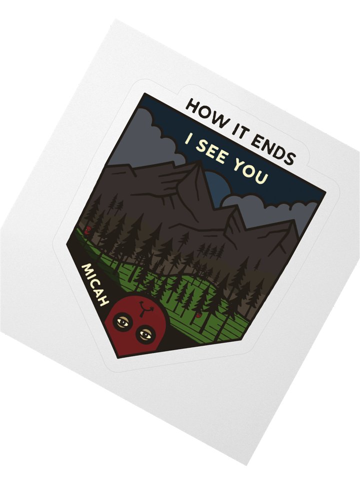 I SEE YOU, Micah Sticker product image (2)