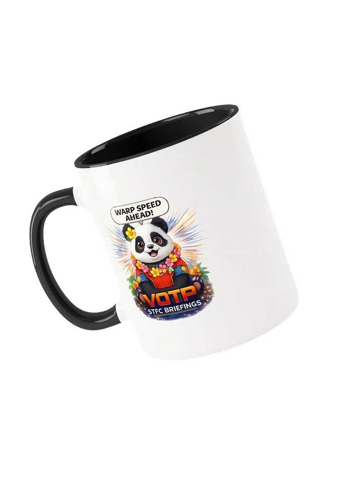 STFC Briefings - Panda Collection black and white mug product image (1)