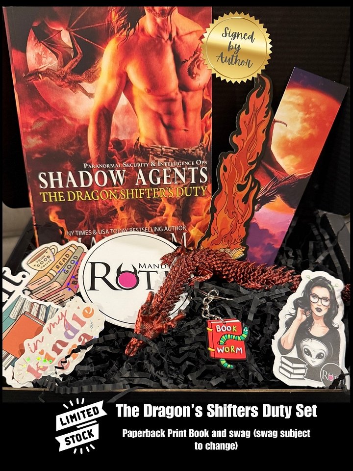 Set: The Dragon's Shifters Duty Signed Paperback Print Book product image (1)