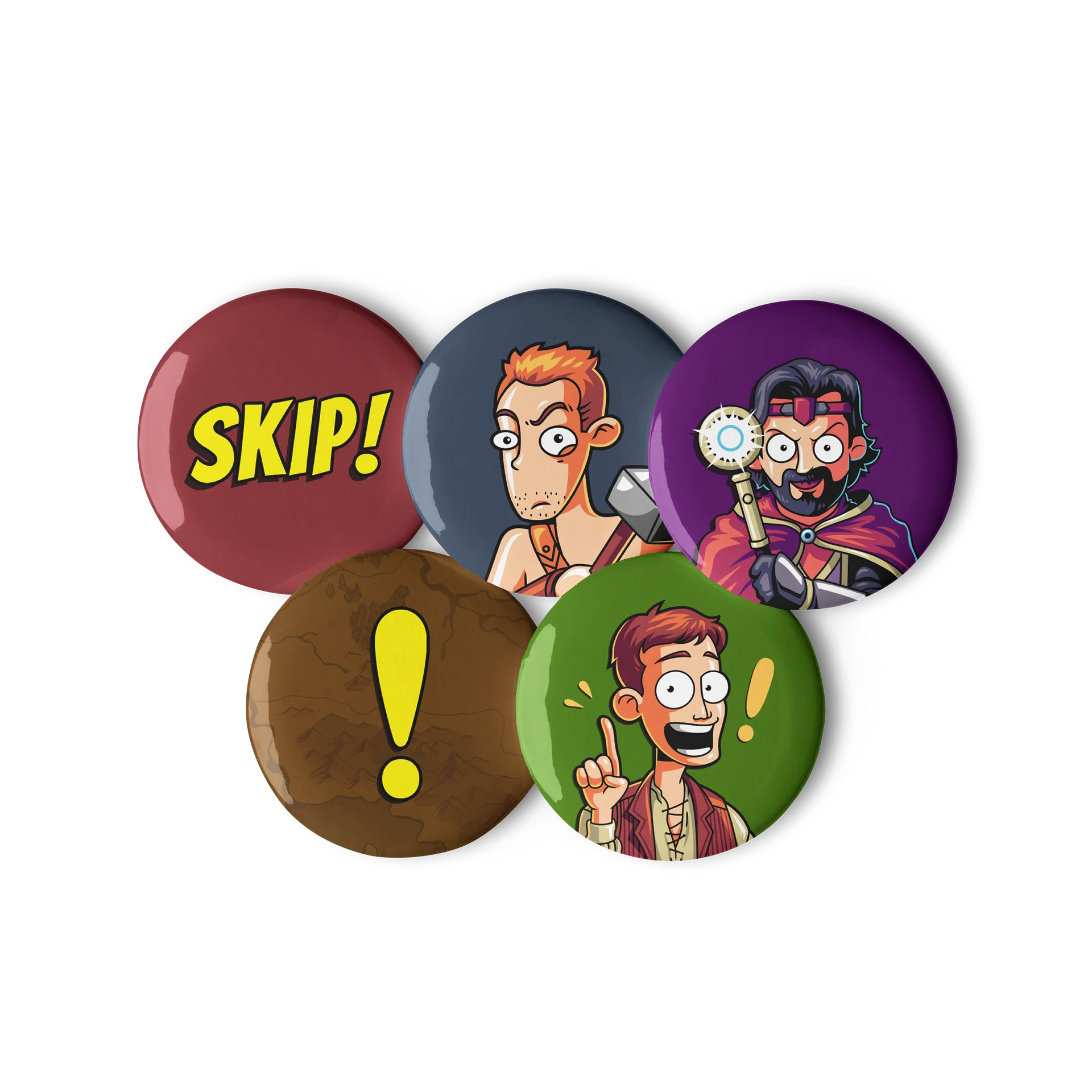Epic NPC Man - Pin Set product image (1)