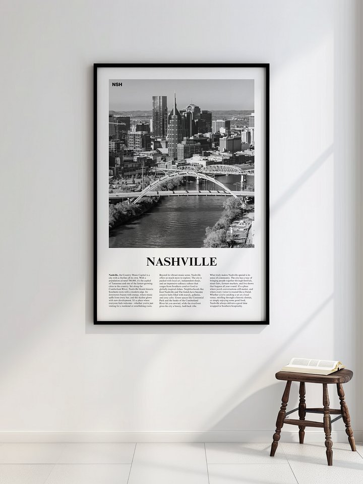 Nashville 02 Newspaper Poster product image (2)