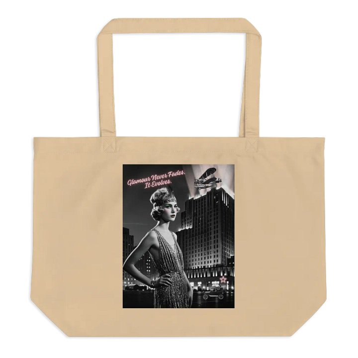 Glamour Never Fades, it Evolves - Organic Cotton Tote product image (3)