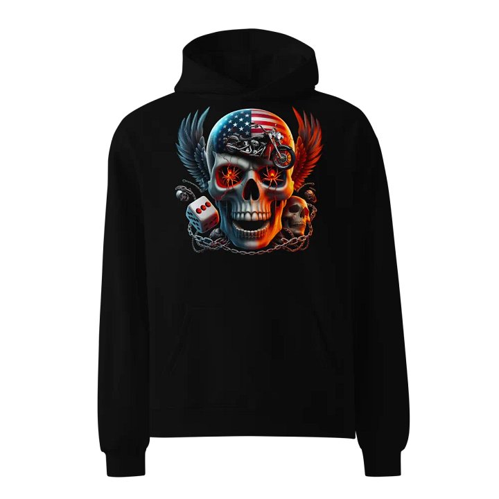 Patriotic Reaper Oversized Hoodie #23 product image (1)